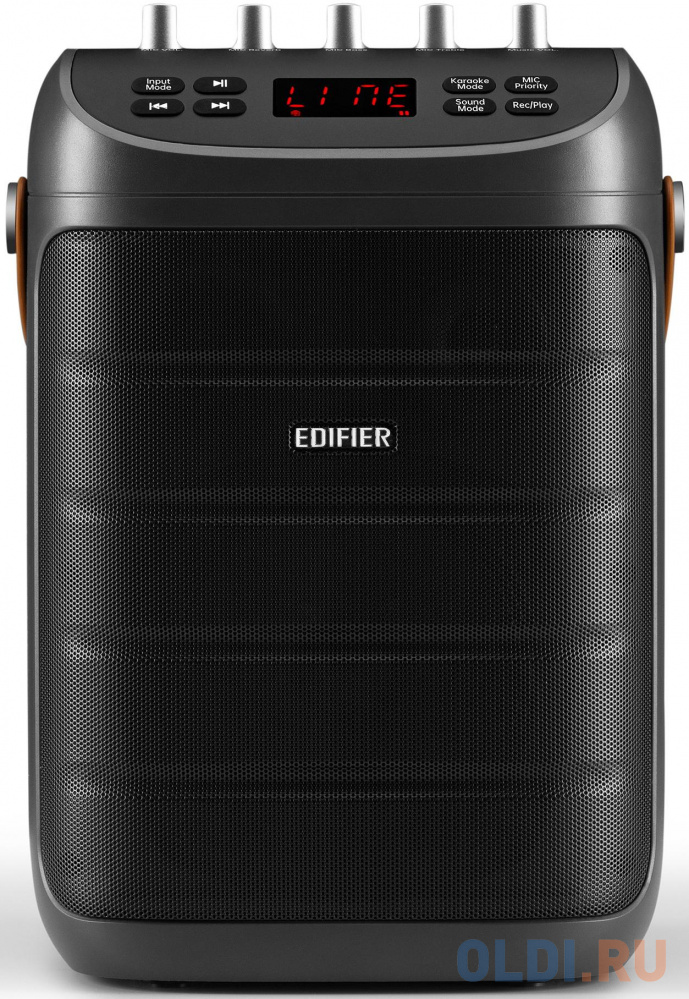 Колонки Edifier PK305 1.0 серый 18Вт портативные