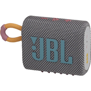 Портативная колонка JBL GO 3 (JBLGO3GRY) (моно, 4.2Вт, Bluetooth, 5 ч) серый