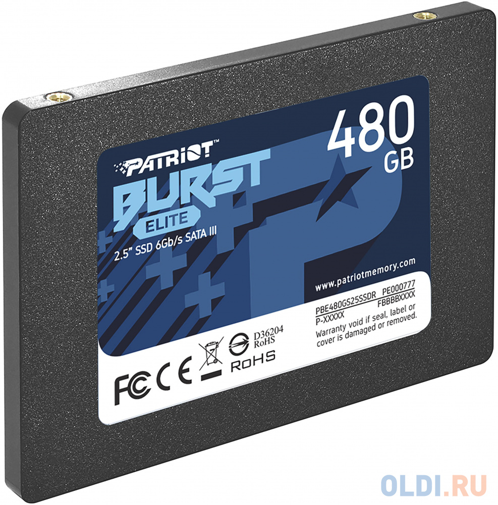 SSD накопитель Patriot Burst Elite 480 Gb SATA-III