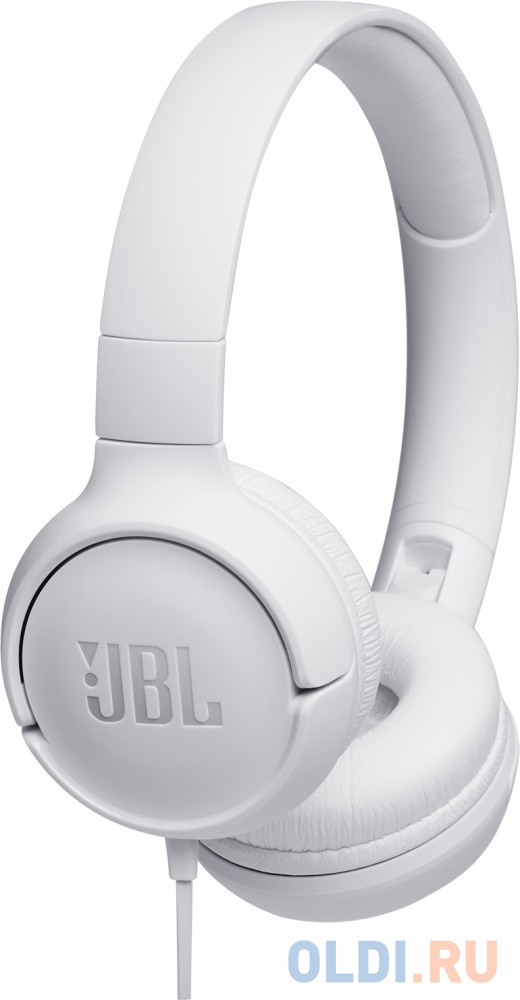 Гарнитура JBL Tune 500 белый JBLT500WHT