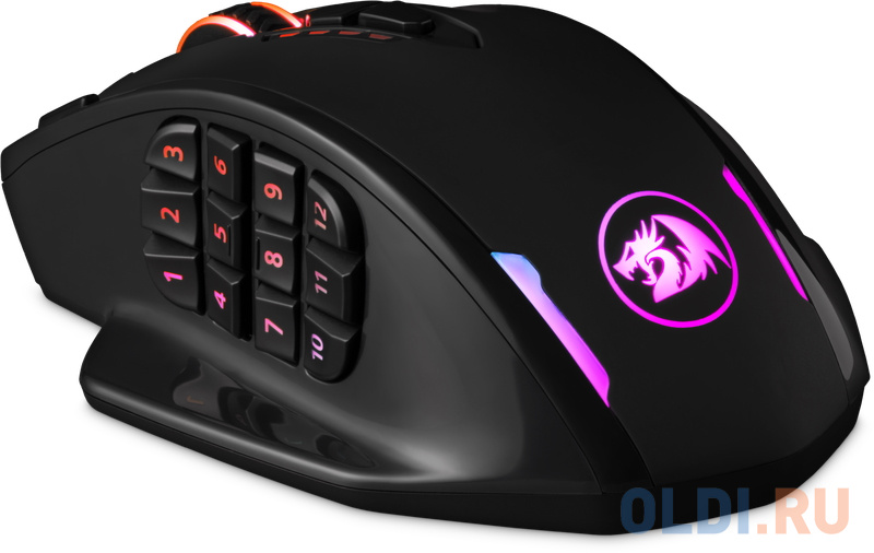 Redragon Беспроводная игровая мышь Impact Elite Оптика, RGB, 16000 DPI, б.п.