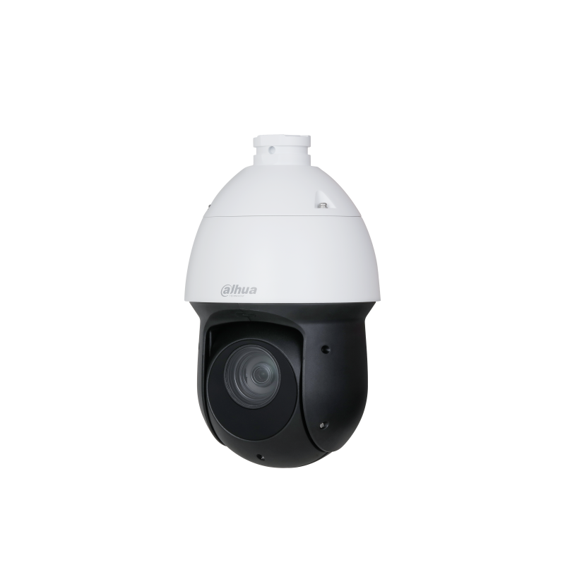 IP-камера DAHUA PTZ 5 мм - 125 мм, уличная, купольная, 8Мпикс, CMOS, до 3840x2160, до 25 кадров/с, ИК подсветка 100м, POE, -40 °C/+70 °C, белый (DH-SD49825XB-HNR)