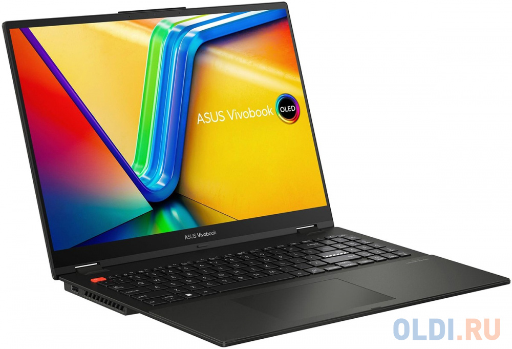 Ноутбук Asus Vivobook S 16 Flip TN3604YA-MC099W Ryzen 5 7530U 8Gb SSD512Gb AMD Radeon Vega 7 16" IPS Touch WUXGA (1920x1200) Windows 11 Home blac в Москвe