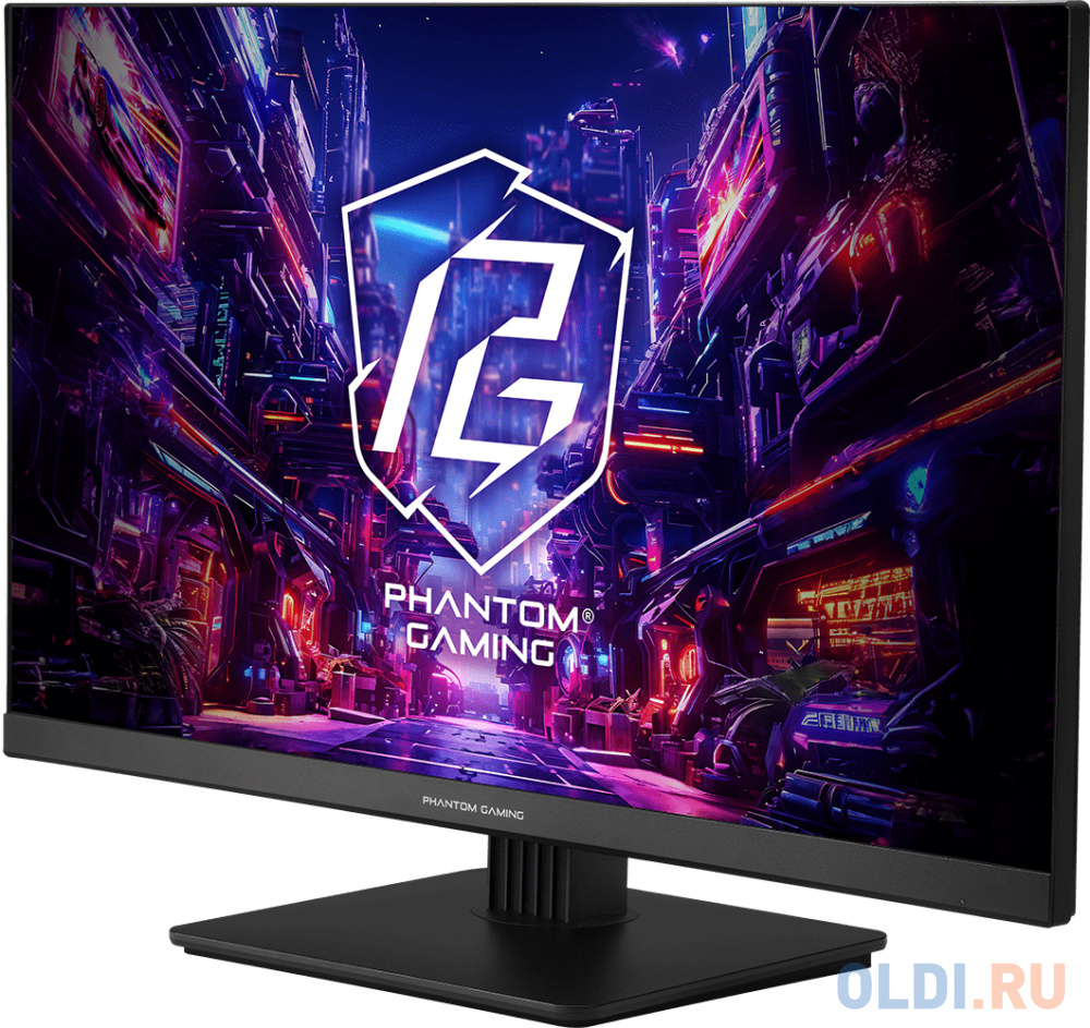 Монитор 27&quot; ASRock Phantom Gaming PG27FFT1B Black (IPS, 1920x1080, HDMI+HDMI+DP, 1 ms, 178°/178°, 450 cd/m, 1100:1, 180Hz, HDR400, MM) в Москвe