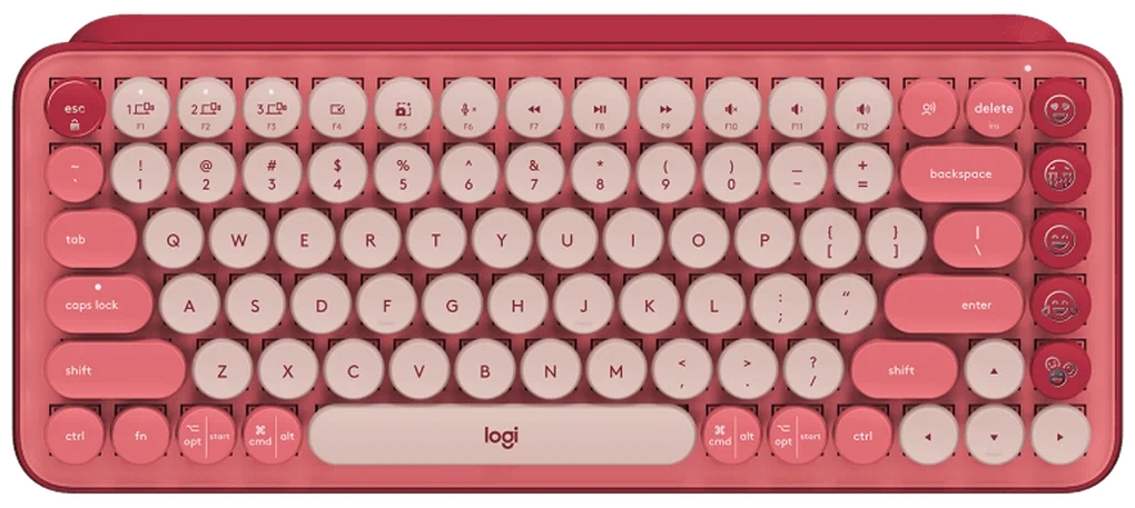 Клавиатура Logitech POP Keys Heartbreaker Rose (920-010718)