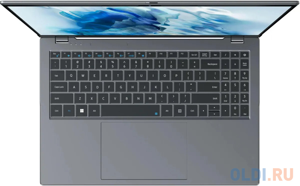 Ноутбук/ CHUWI GemiBook Plus 15.6"(1920x1080 (матовый) IPS)/Intel  N100(0.8Ghz)/8192Mb/256SSDGb/noDVD/Int:Intel UHD Graphics 600/Cam/BT/WiFi/38WH