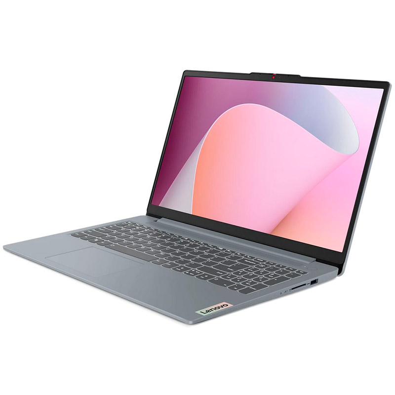 Ноутбук Lenovo IdeaPad Slim 3 15AMN8 Arctic Grey 82XQ0007RK (AMD Ryzen 5 7520U 2.8 Ghz/8192Mb/512Gb SSD/AMD Radeon Graphics/Wi-Fi/Bluetooth/Cam/15.6/1920x1080/Windows 11)