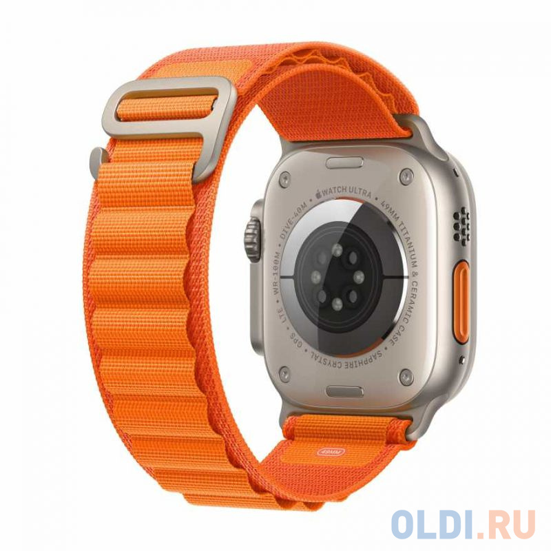 Смарт-часы Apple Watch Ultra A2622 49мм Titanium Orange Alpine(MQEU3LL/A)