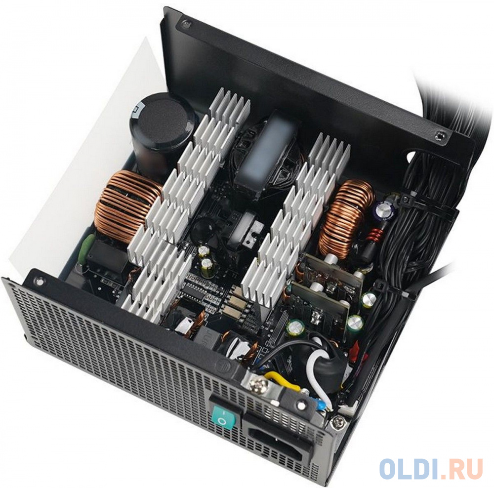 Блок питания 800W Deepcool PL800D (ATX, 20+4 pin, 120mm fan, PCI-E 6+2Px3 16 pin (12VHPWR), 8xSATA) (R-PL800D-FC0B-EU-V2)