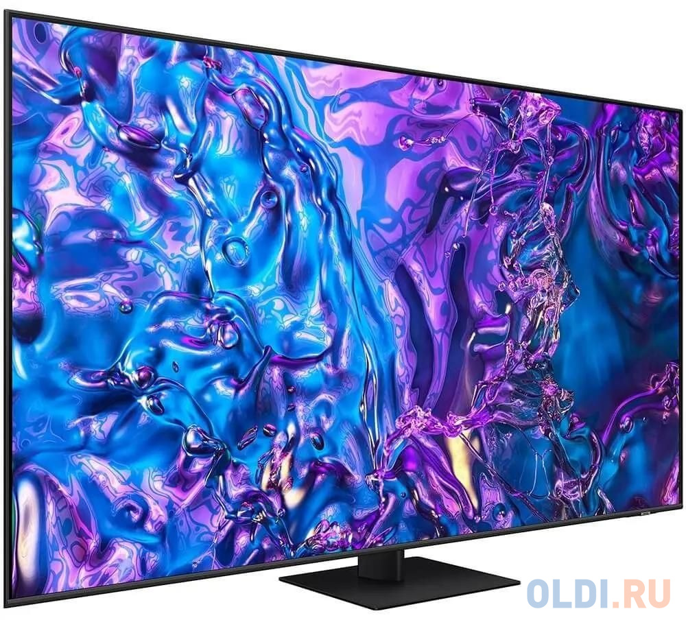 Телевизор ЖК 65'' Samsung/ 65", QLED, Ultra HD, Tizen Smart TV, 120 Hz, HDR10+, Wi-Fi, Voice, DVB-T2/C/S2, Bluetooth, CI+(1.4), FreeSyn