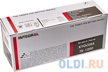 INTEGRAL TK-1200 Тонер-картридж для Kyocera ECOSYS P2335d/P2335dn/P2335dw/M2235dn/M2735dn/M2835dw (3000 стр.) чёрный, с чипом [12100098] в Москвe