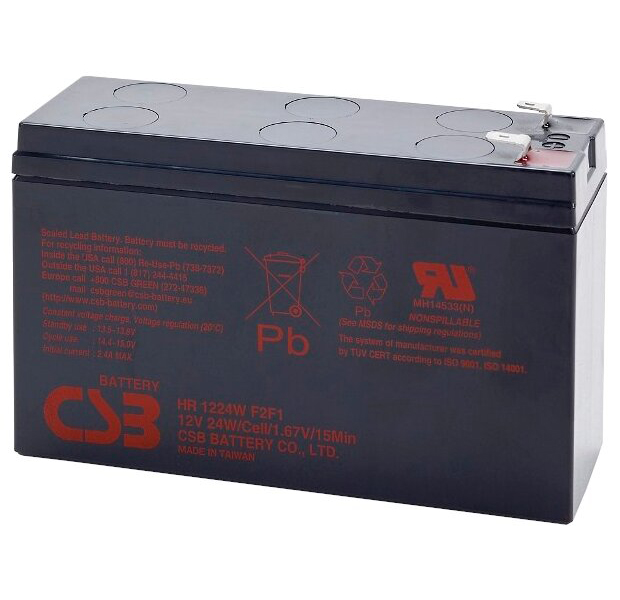 Батарея для ИБП CSB HR1224W F2