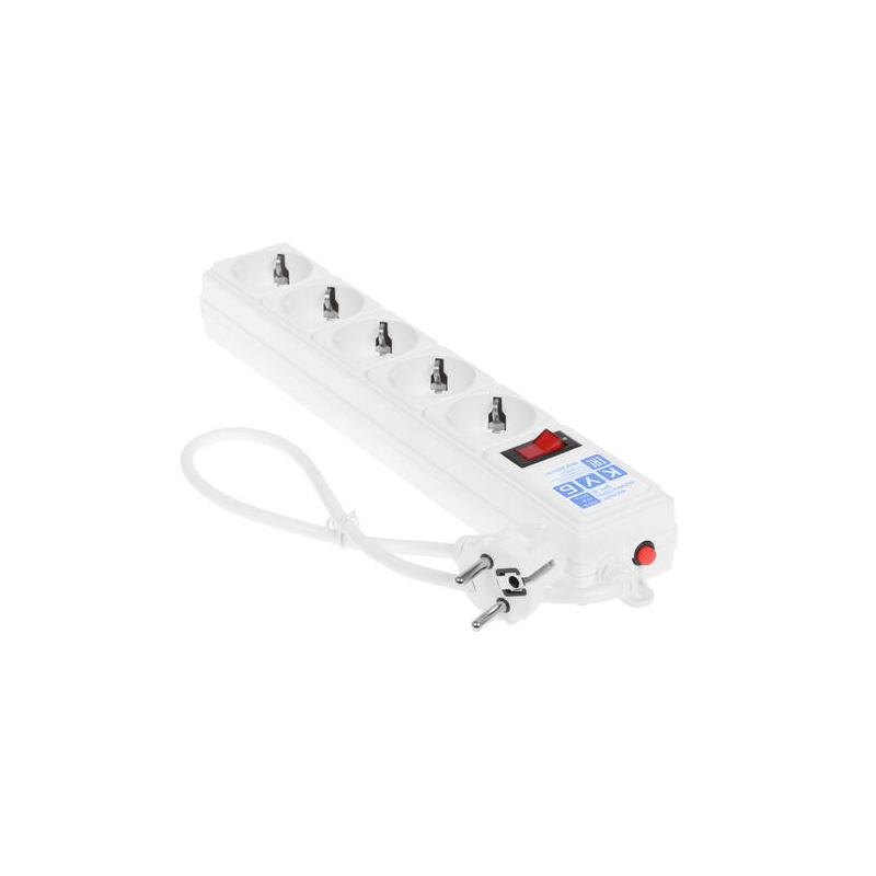 Сетевой фильтр Power Cube 5 Sockets 0.5m White SPG-B-0.5М-WHITE