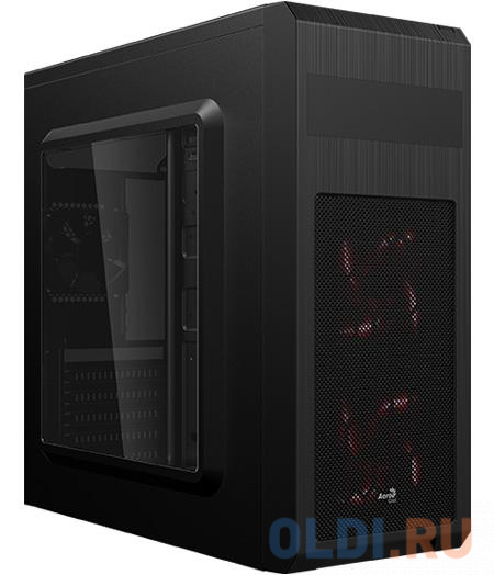 Корпус Aerocool [System Integration Series] SI-5101 , ATX, без БП, 195x410x385 мм (ШхВхГ), 1х USB3.0 + 2х USB2.0, сталь 0,5 мм