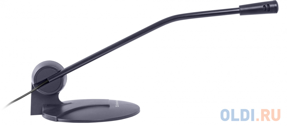 Микрофон Defender MIC-117 серый, кабель 1,5 м