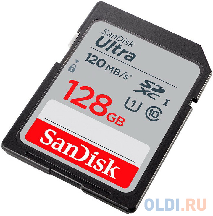 Флеш карта SD 128GB SanDisk SDXC Class 10 UHS-I Ultra 140MB/s