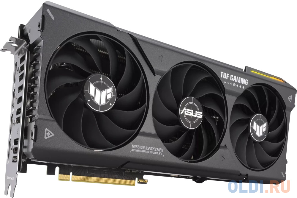 Видеокарта/ VGA ASUS NVIDIA GeForce TUF-RTX4070S-12G-GAMING 12GB, GDDR6X/192-bit, PCIe 4.0, 1xHDMI 2.1a, 3xDP, 3.2-slot  90YV0K81-M0NA00