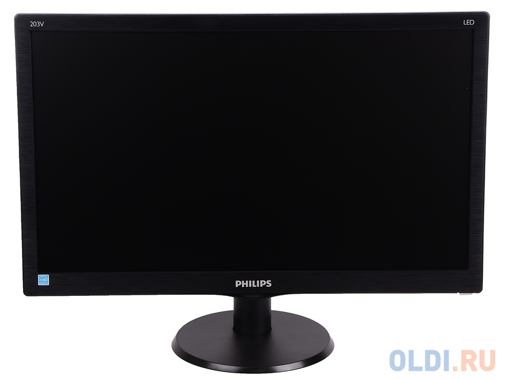 Монитор 19.5" Philips 203V5LSB26/62(10) Black Hairline 1600x900, 5ms, 200 cd/m2, 600:1 (DCR 10M:1), D-Sub, vesa в Москвe