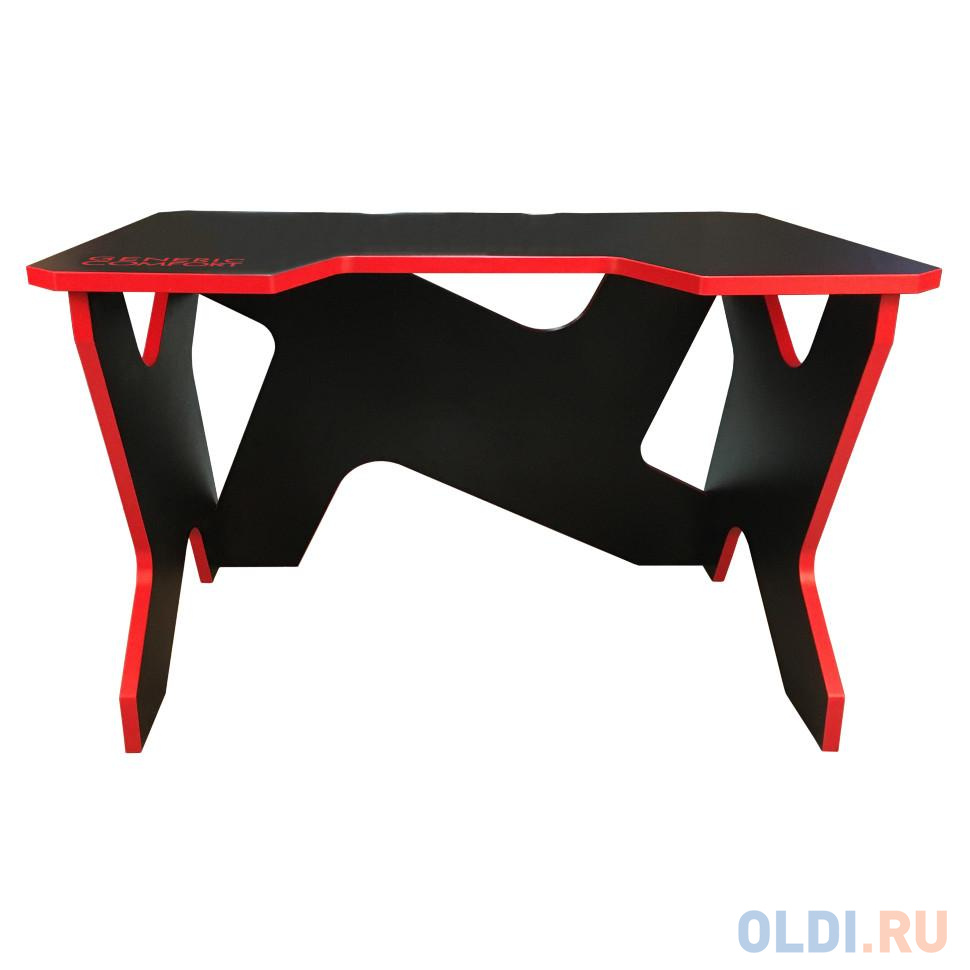 Игровой стол чёрно-красный Generic Comfort Gamer Mini Seven/DS/NR (ЛДСП Е1, 120 x 90 x 75)
