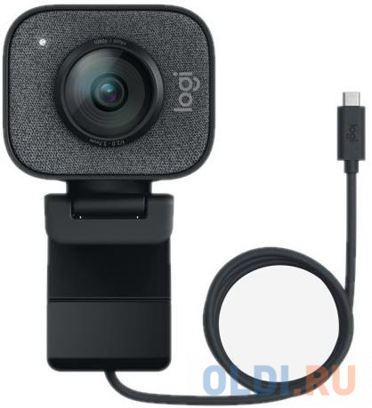 Камера Web Logitech StreamCam GRAPHITE черный USB3.1 с микрофоном