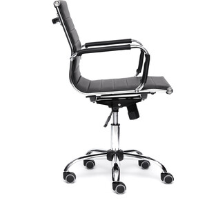 Компьютерное кресло TetChair Urban-low кож/зам, черный 36-6 в Москвe