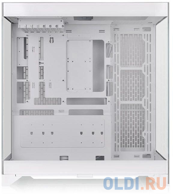 Корпус Thermaltake CTE E550 TG белый без БП ATX 8x120mm 6x140mm 2xUSB3.0 audio bott PSU