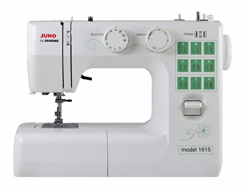 Швейная машина Janome Juno 1615 белый