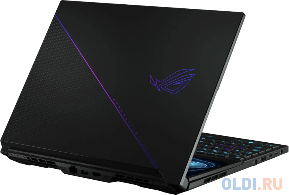 Ноутбук Asus ROG Zephyrus GX650PY-NM085W Ryzen 9 7945HX 32Gb SSD2Tb NVIDIA GeForce RTX4090 16Gb 16" IPS WQXGA (2560x1600) Windows 11 Home black W