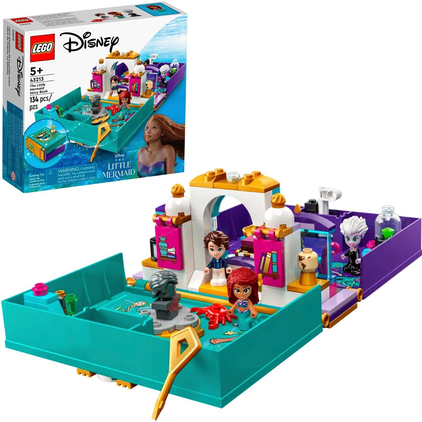 LEGO Disney Princess Книга приключений Русалочки 43213