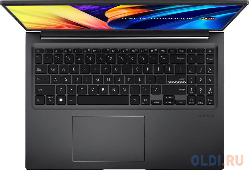 Ноутбук ASUS VivoBook Series X1605ZA-MX059 16" OLED 3200x2000/Intel Core i5-1235U/RAM 16Гб/SSD 512Гб/Intel Iris X Graphics/ENG|RUS/DOS черный 1.8 в Москвe