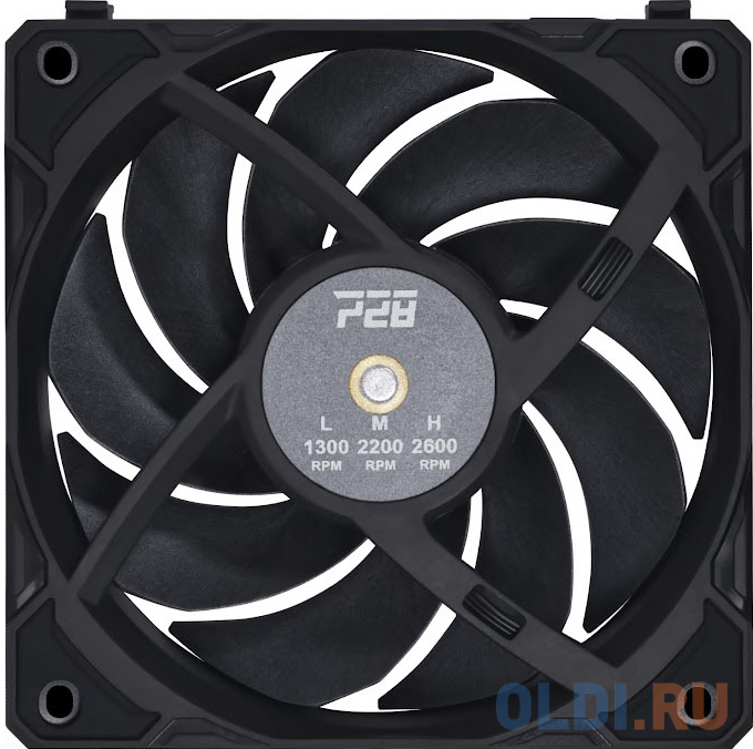 Lian Li G99.12P281B.R0 Вентилятор UNI FAN P28 120 Black /UF-P28120-1B/ 120х120х28мм (PWM, 300-2600 об/мин, 32.1dBa)