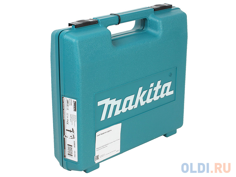 Дрель ударная Makita HP1640K Дрель уд,680Вт,ЗВП-13мм,0-2800об\\м,1.8кг,чем