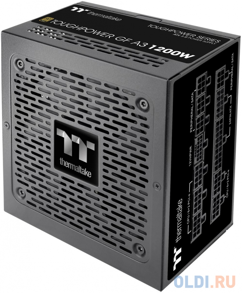 Блок питания Thermaltake ATX 1200W Toughpower GF A3 Gen.5 80+ gold (20+4pin) APFC 140mm fan color LED 12xSATA Cab Manag RTL