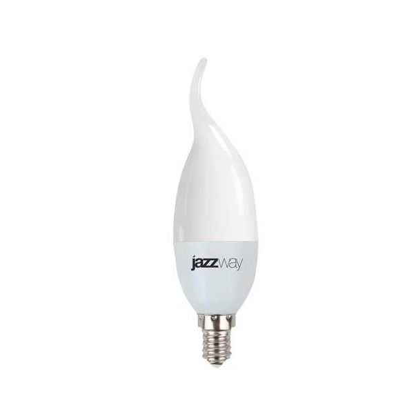 Лампа светодиодная PLED-SP CA37 9Вт свеча 5000К холод. бел. E14 820лм 230В JazzWay 2859549A