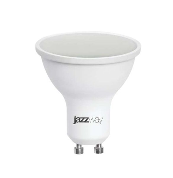 Лампа светодиодная PLED-SP 7Вт 3000К тепл. бел. GU10 520лм 230В JazzWay 1033550