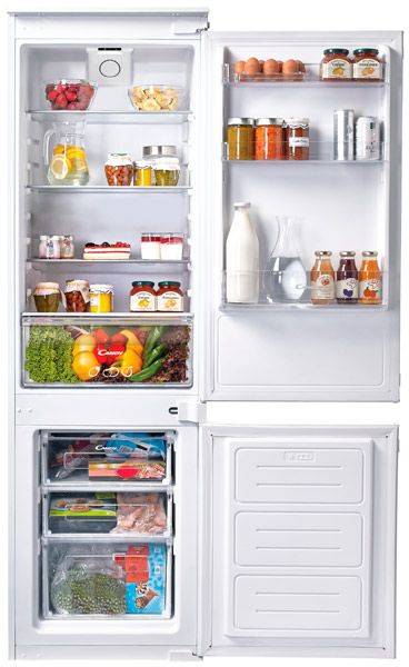 Холодильник Candy CKBBS 172 F белый (34900418)