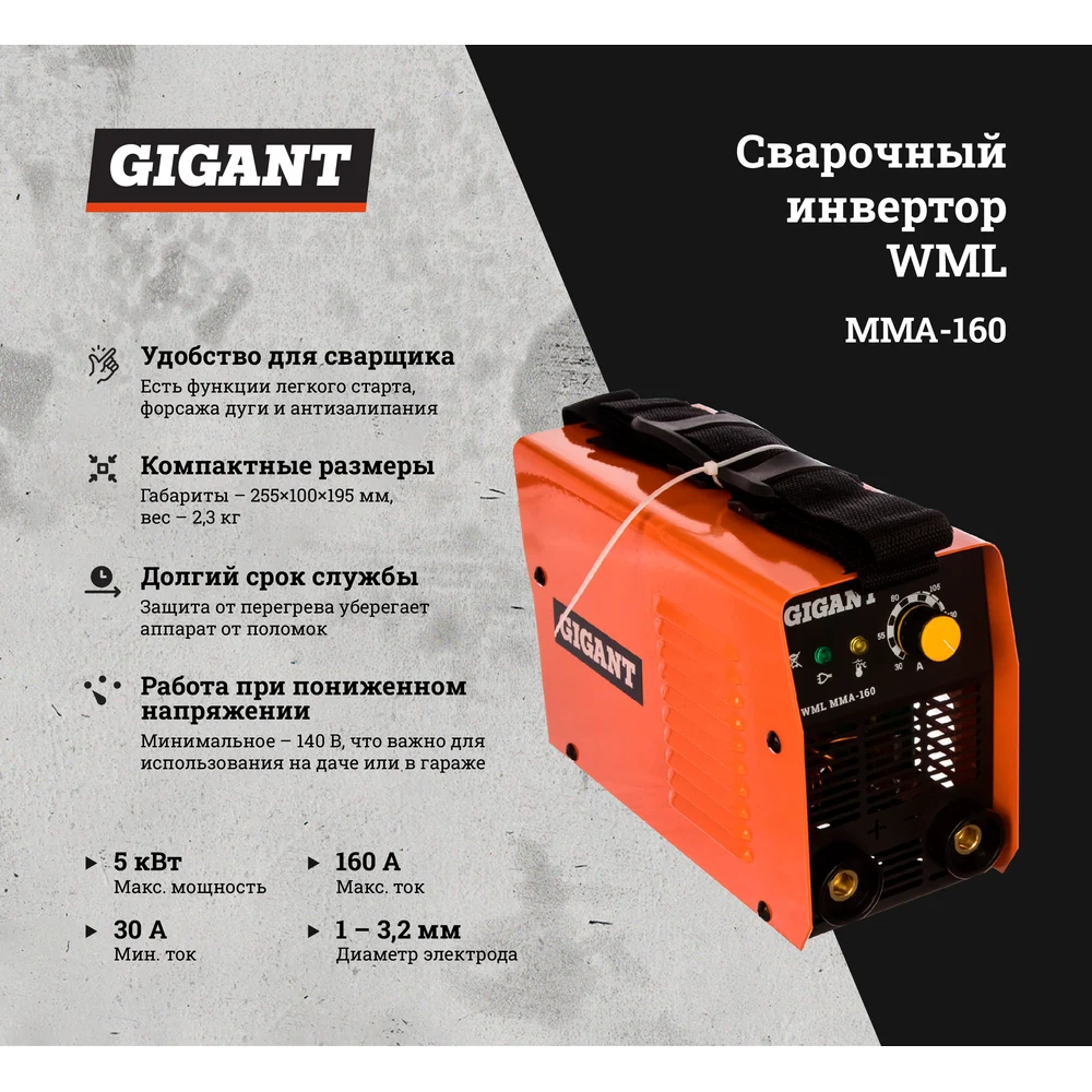 Сварочный инвертор Gigant