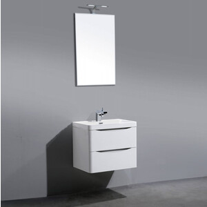 Тумба с раковиной BelBagno Ancona-N 60 bianco lucido (ANCONA-N-600-2C-SO-BL, EA-600-LVB)