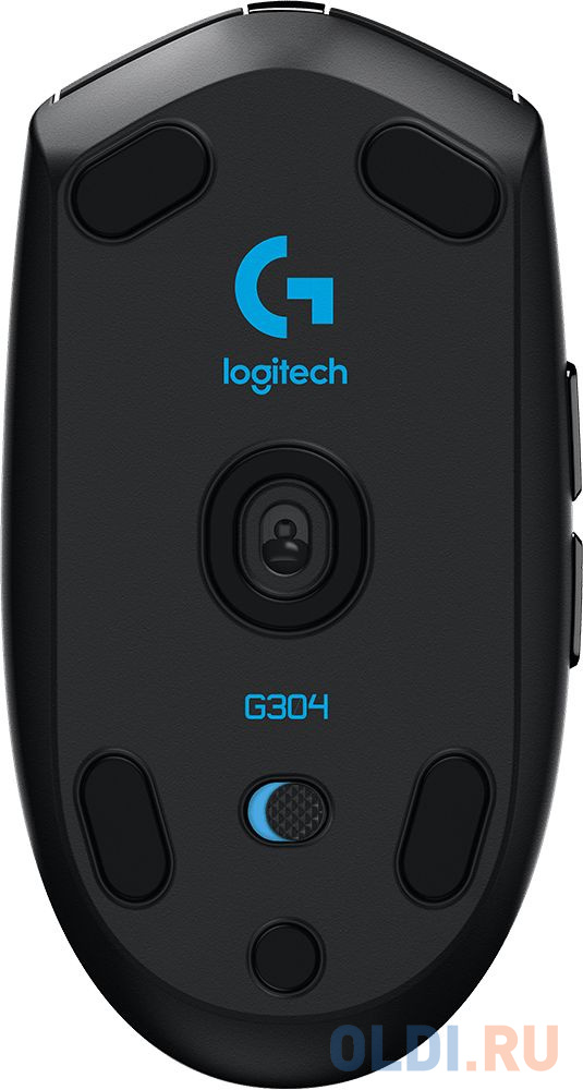 Мышь Logitech G304 Lightspeed черный оптическая (12000dpi) беспроводная USB (5but)