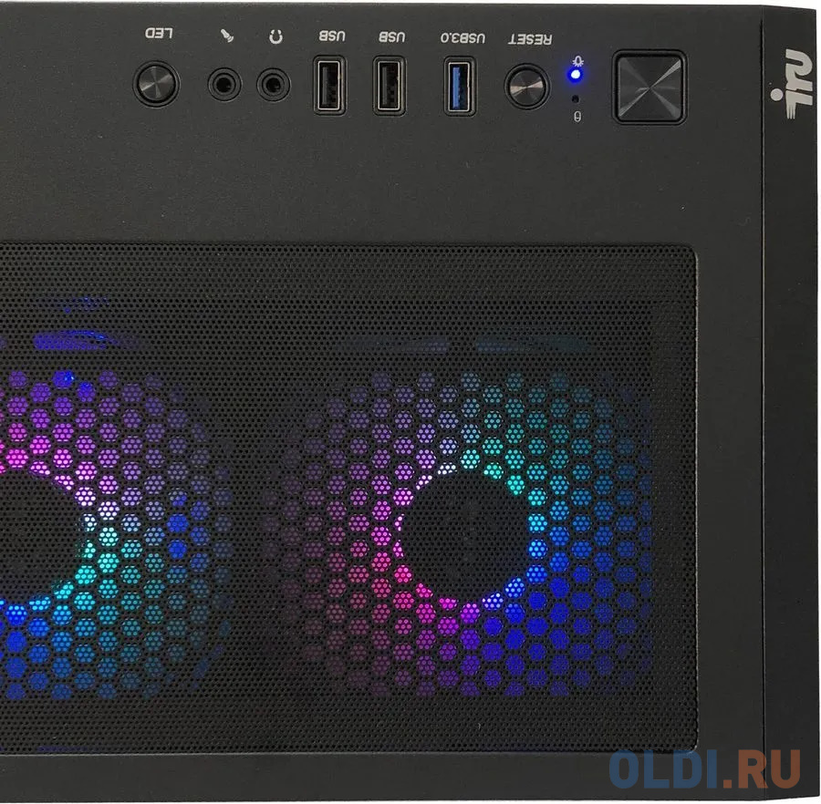 ПК IRU Game 710Z5GP MT i7 11700F (2.5) 16Gb SSD1Tb RTX 3070Ti 8Gb Free DOS GbitEth 700W черный (1782550)