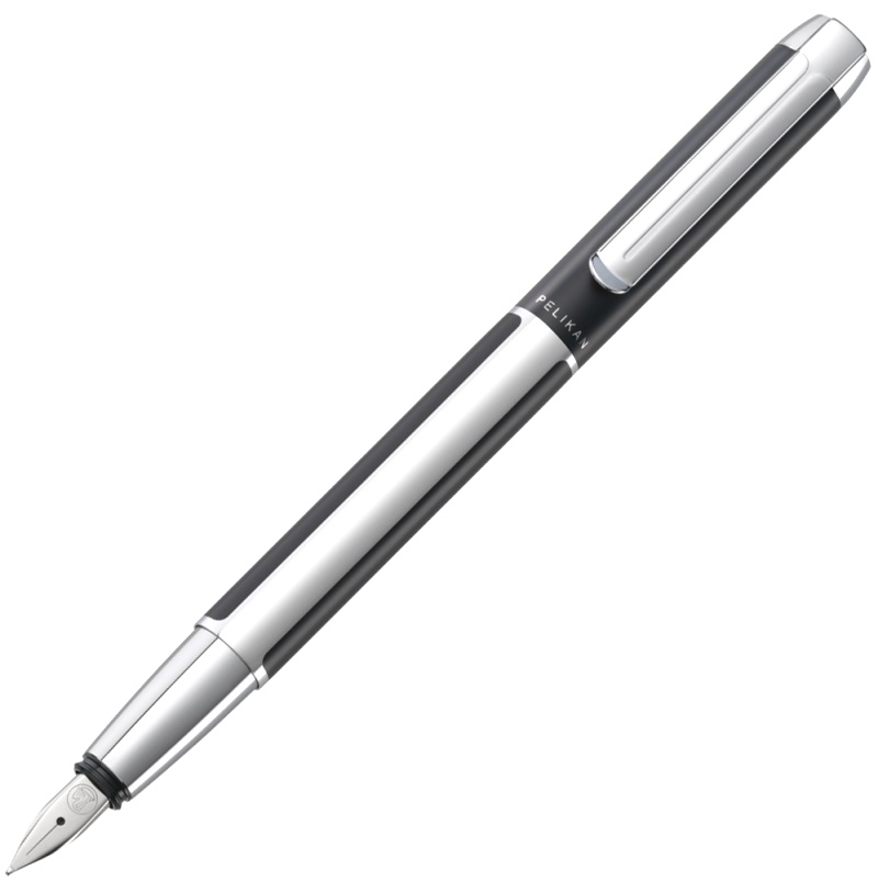 Ручка перьевая Pelikan Elegance Pura P40, Алюминий, колпачок, подарочная упаковка (PL904888)
