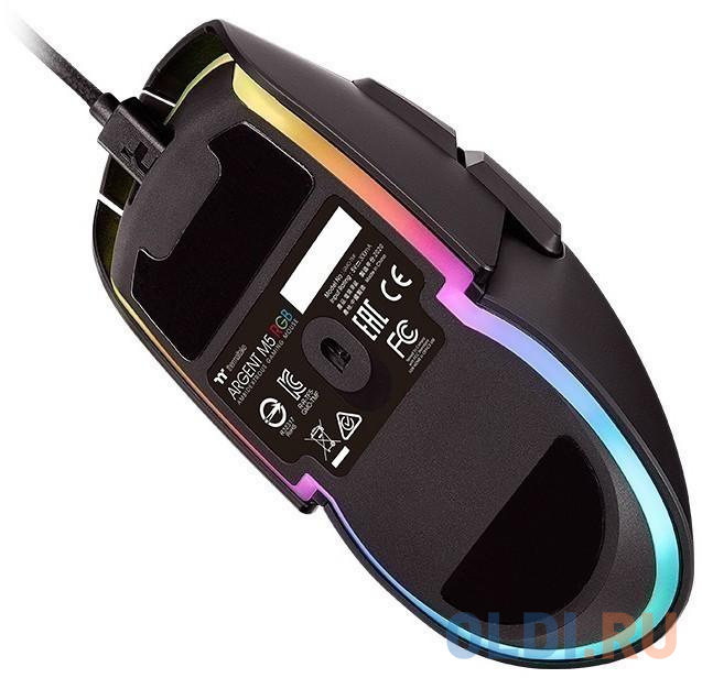 Мышь проводная Thermaltake Argent M5 Gaming Mouse (524940) чёрный USB GMO-TMF-WDOOBK-01