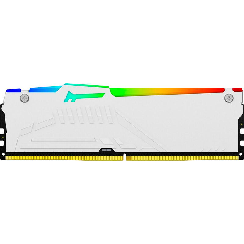 Модуль памяти Kingston Fury Beast White RGB DDR5 DIMM 6000MHz PC-48000 CL40 - 32Gb (2х16Gb) KF560C40BWAK2-32
