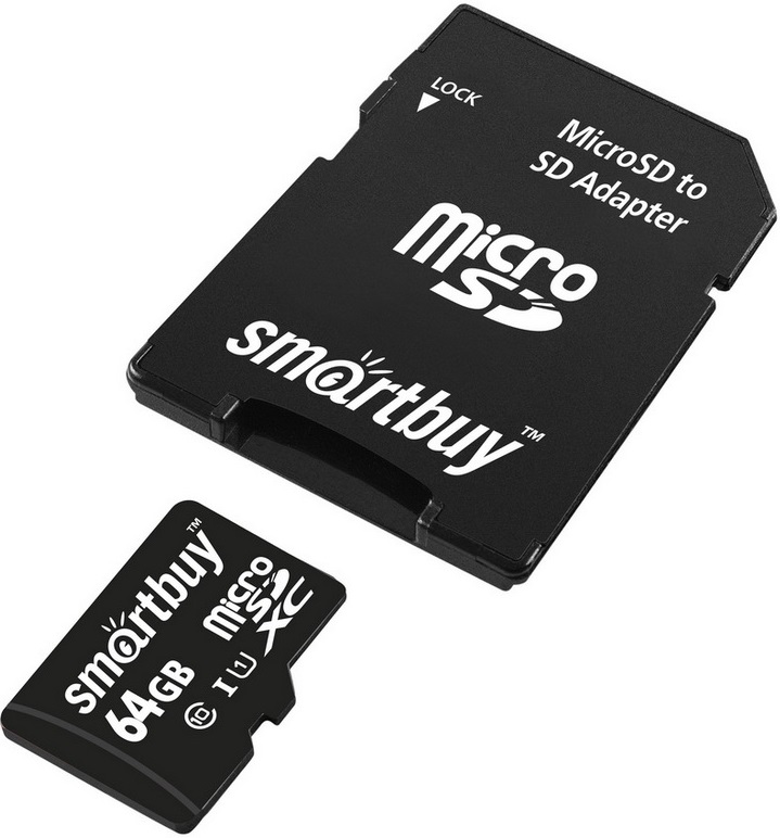 Карта памяти MicroSDHC Smartbuy в Москвe