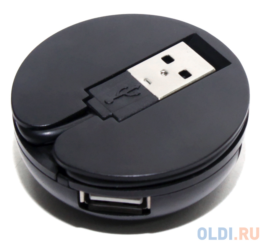 Концентратор USB 2.0 5bites HB24-200BK 4 x USB 2.0 черный в Москвe