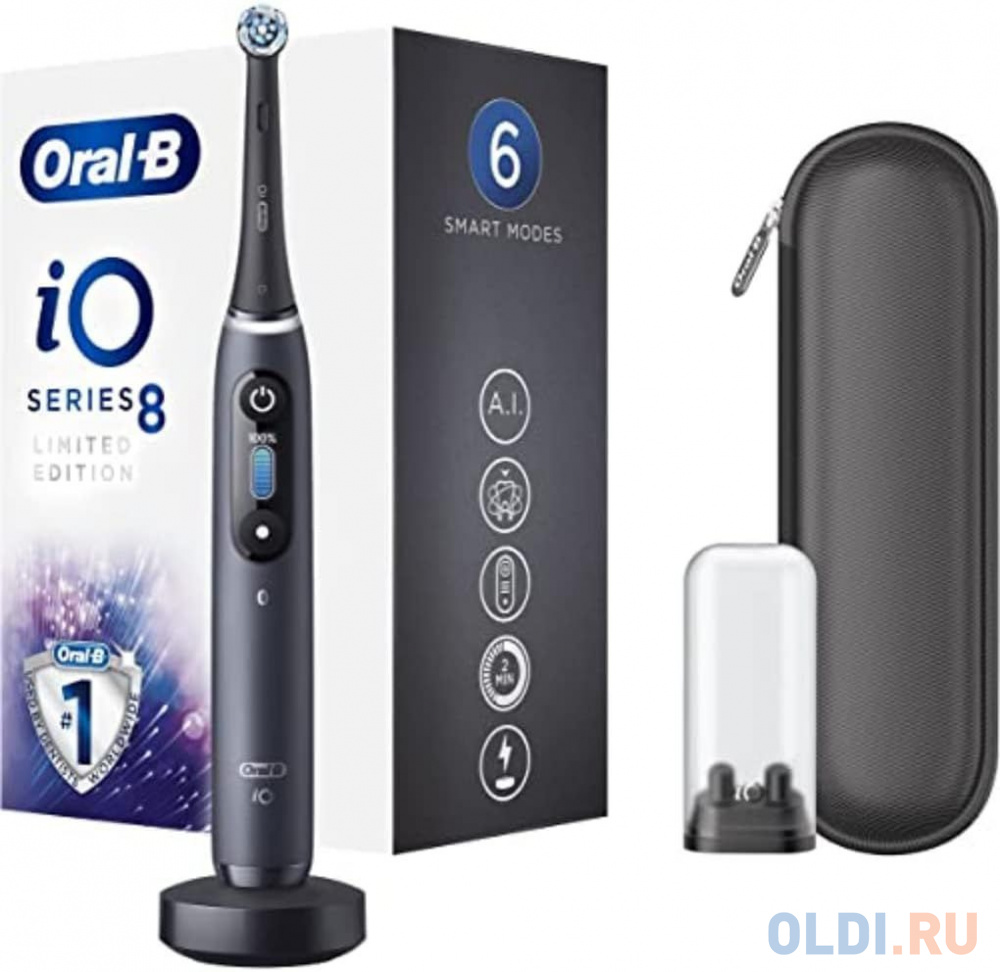 Зубная щетка электрическая Oral-B iO Series 8 Limited Edition Onyx черный в Москвe