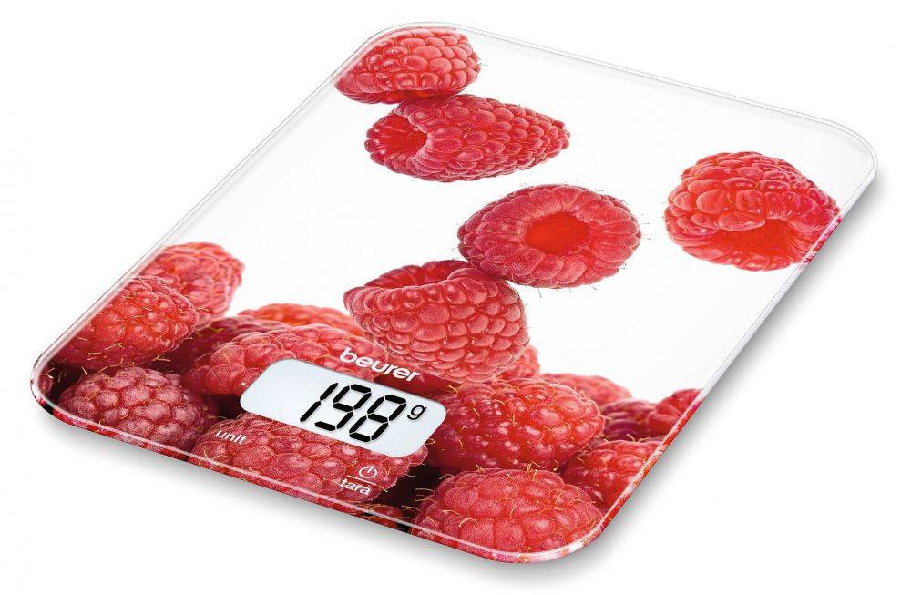 Весы кухонные Beurer KS19 berry рисунок (704.05)