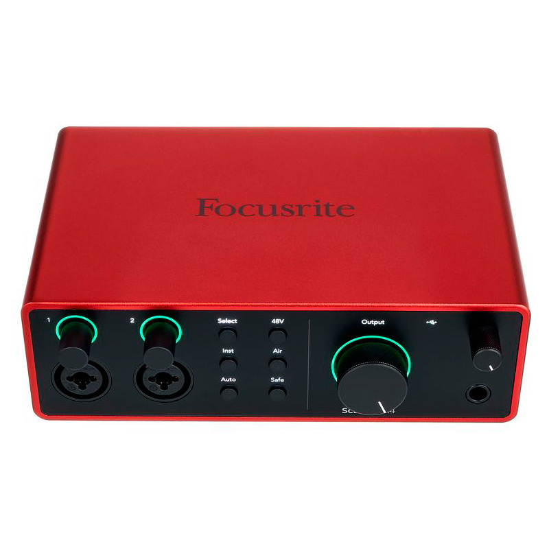 Аудиоинтерфейс Focusrite Scarlett 4i4 4th Gen