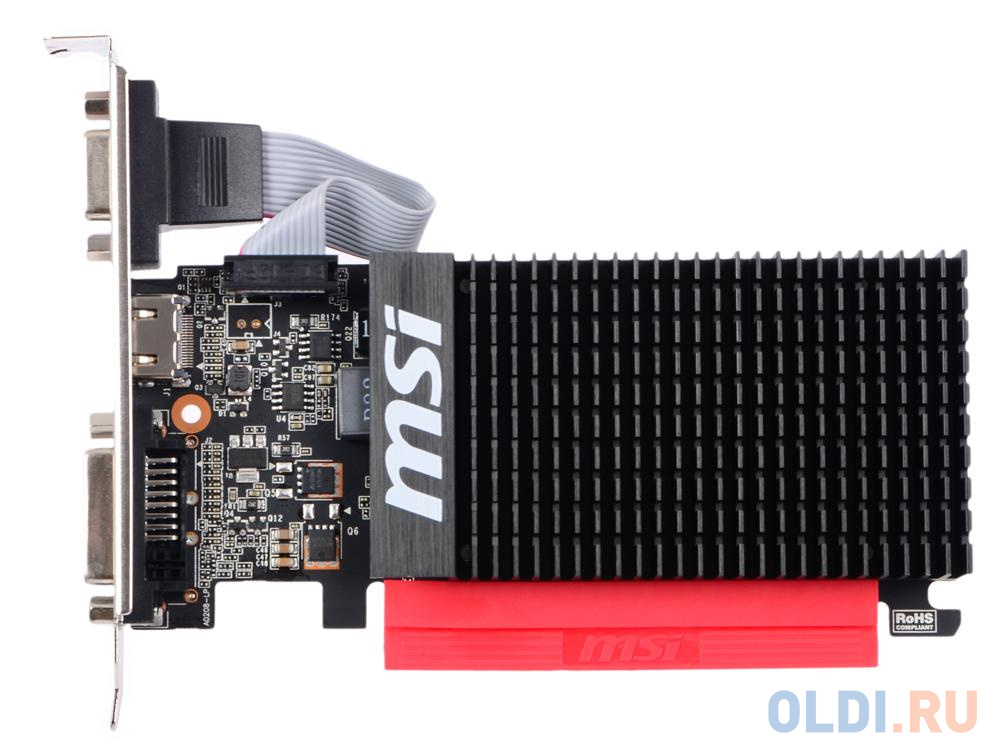 Видеокарта MSI GeForce GT 710 GT 710 2GD3H LP 2048Mb