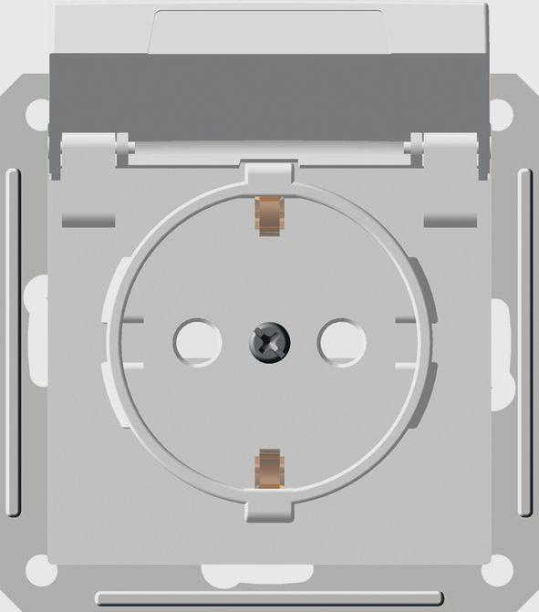 Розетка 1-м СП W59 AQUA 16А IP44 защ. шторки с заземл. в сборе бел. SchE RS16-152B-18
